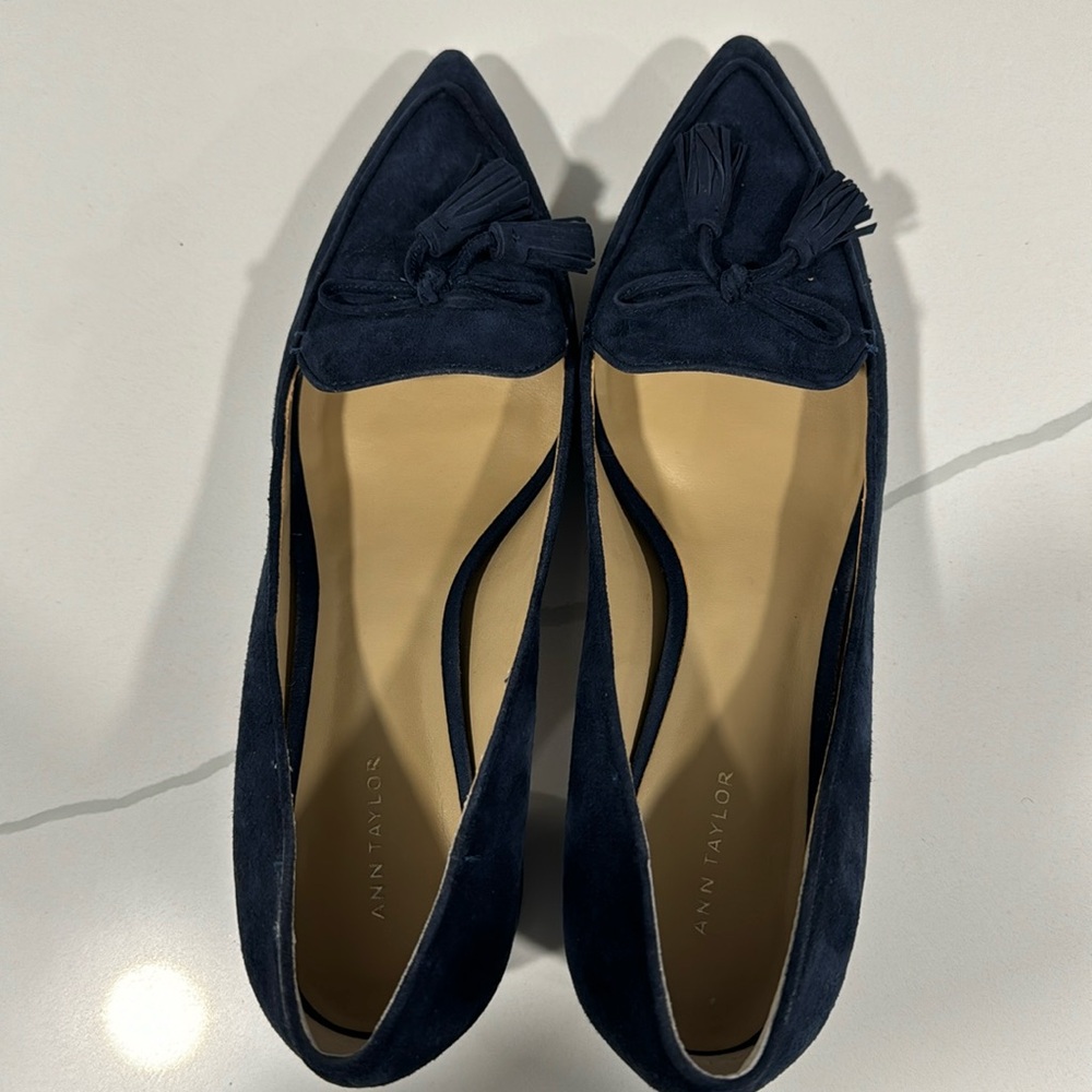 Blue Suede Women’s Shoes